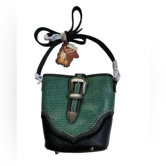 NWT TRINITY RANCH Western Authentic Original Genuine Leather Crossbody